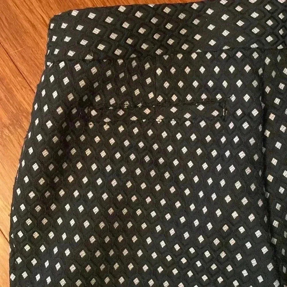 Anthropologie - Cartonnier womens cropped Charlie flare pants - blue/green - 6P - Picture 7 of 7